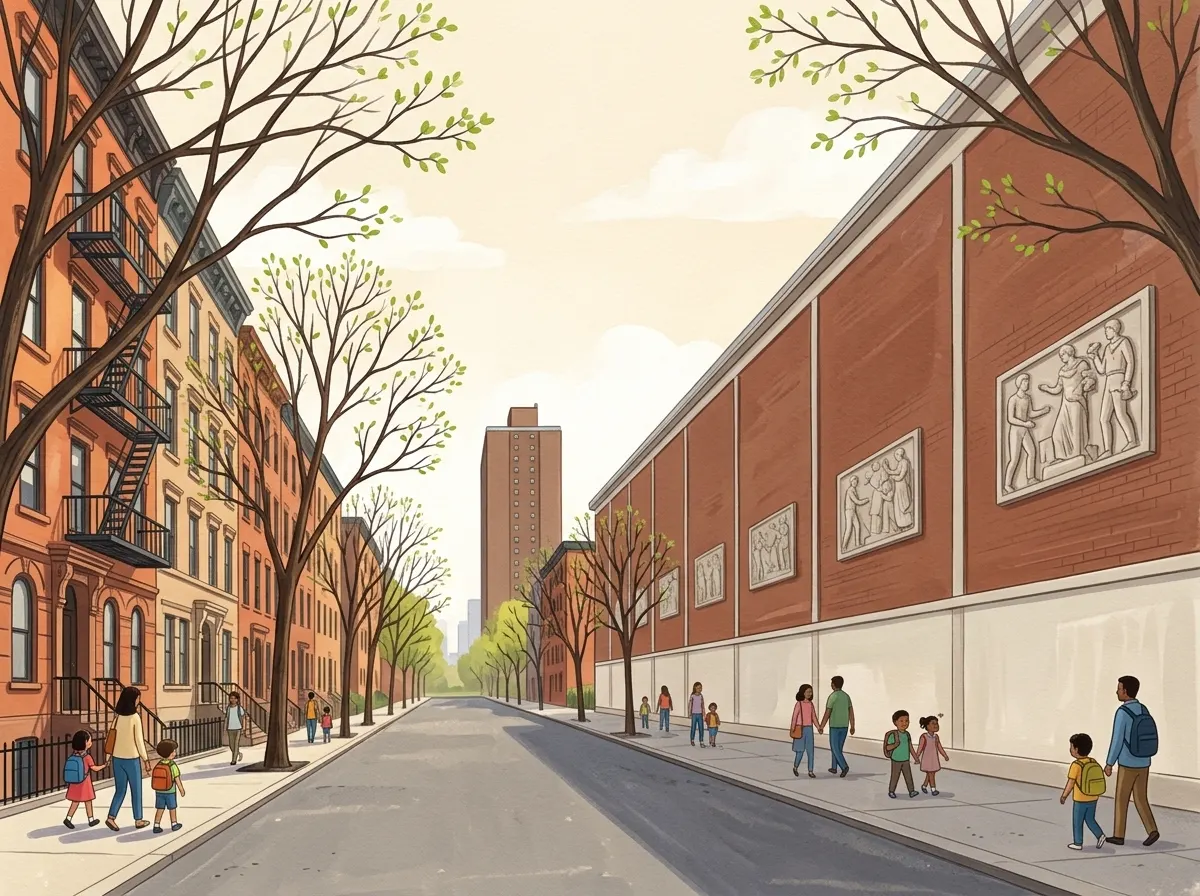 Illustration of University Neighborhood Middle School