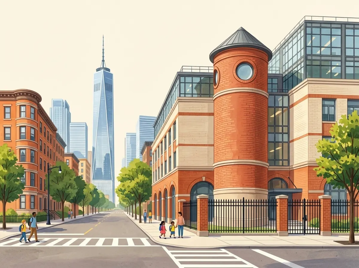 Illustration of P.S. 234 Independence School