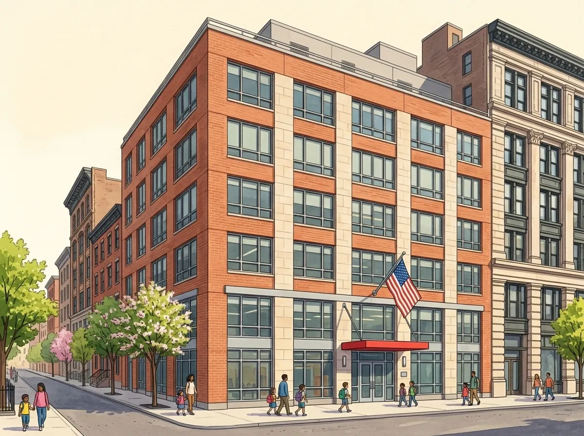 Ilustración de The Clinton School