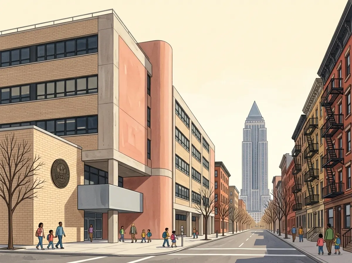 Ilustración de Facing History School, The
