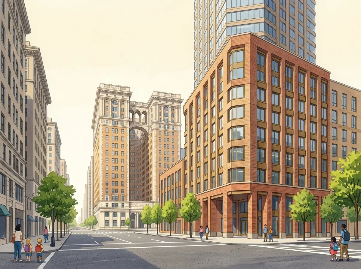 Illustration of Unity Center for Urban Technologies