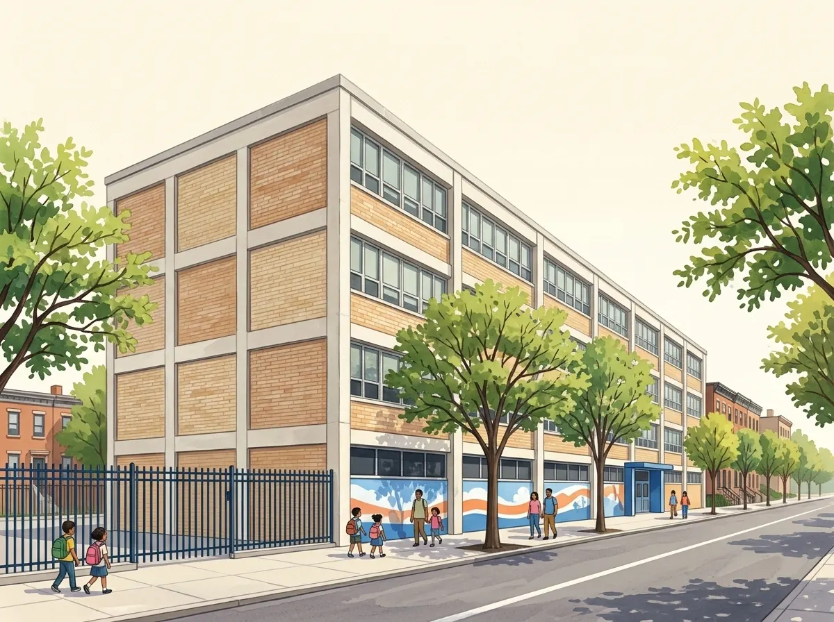 Illustration of P.S. 242 - The Young Diplomats Magnet Academy