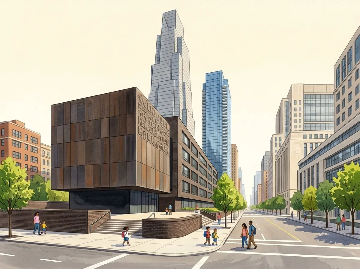 High School of Arts and Technology的插图