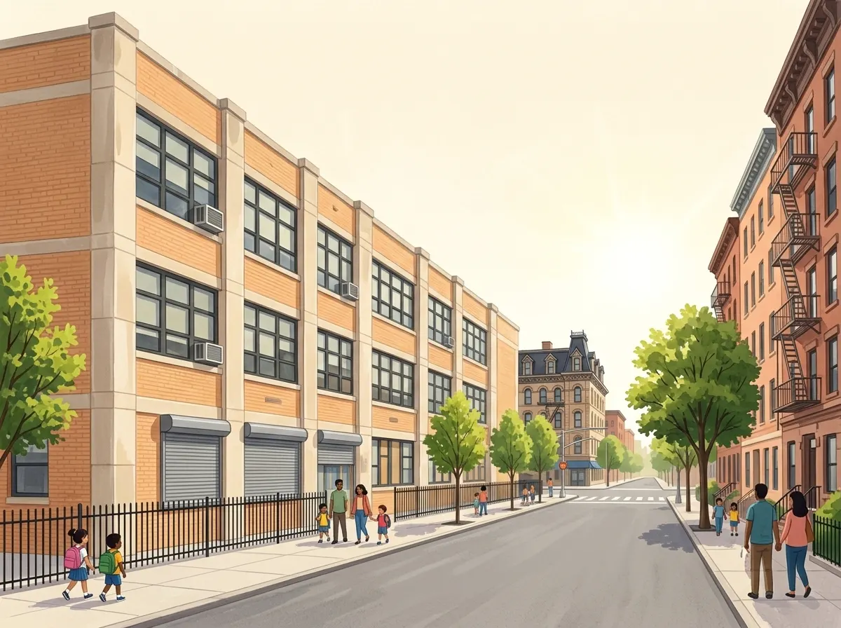 Illustration of Bronx Design and Construction Academy