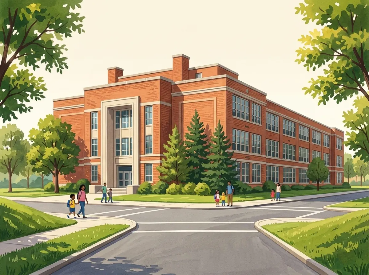 Illustration of The School for Inquiry and Social Justice