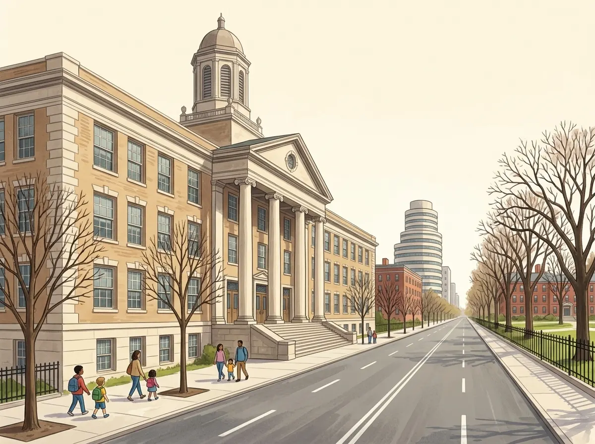 Bronx High School for Law and Community Service的插图