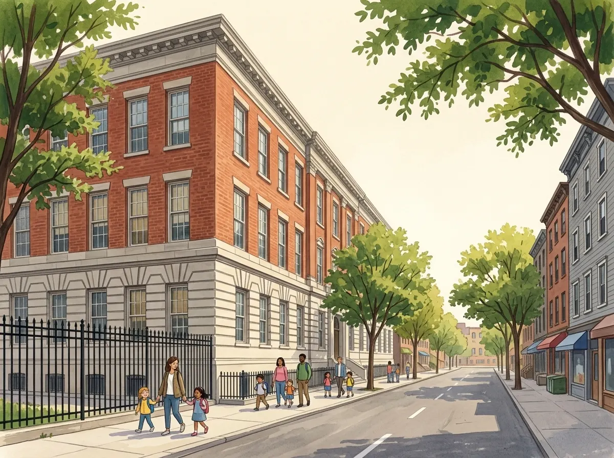Ilustración de Williamsburg High School for Architecture and Design