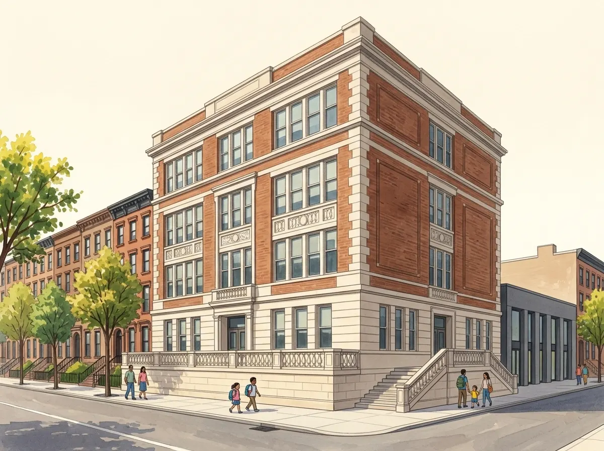 Illustration of Cobble Hill School of American Studies
