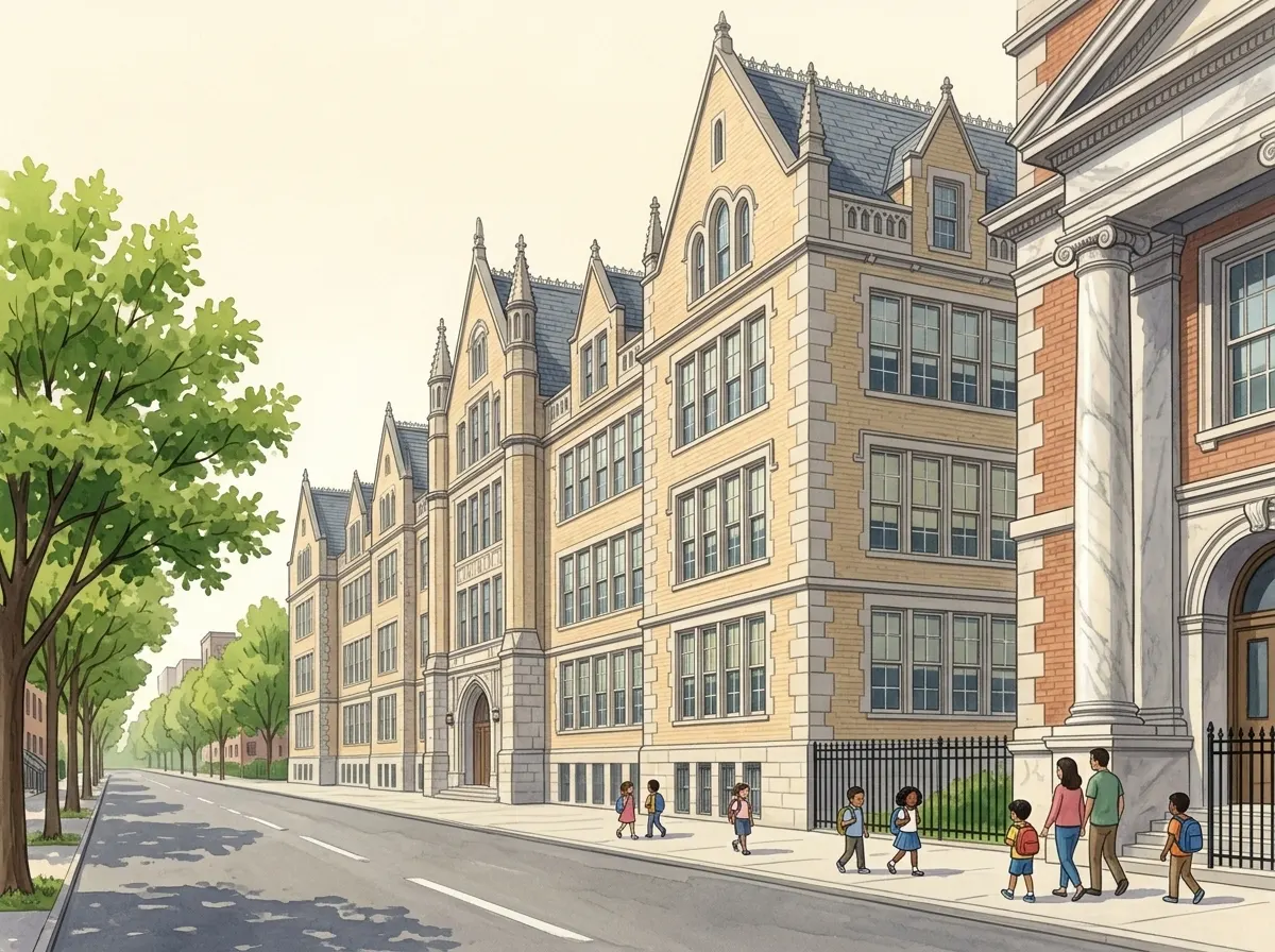 High School of Telecommunication Arts and Technology的插图