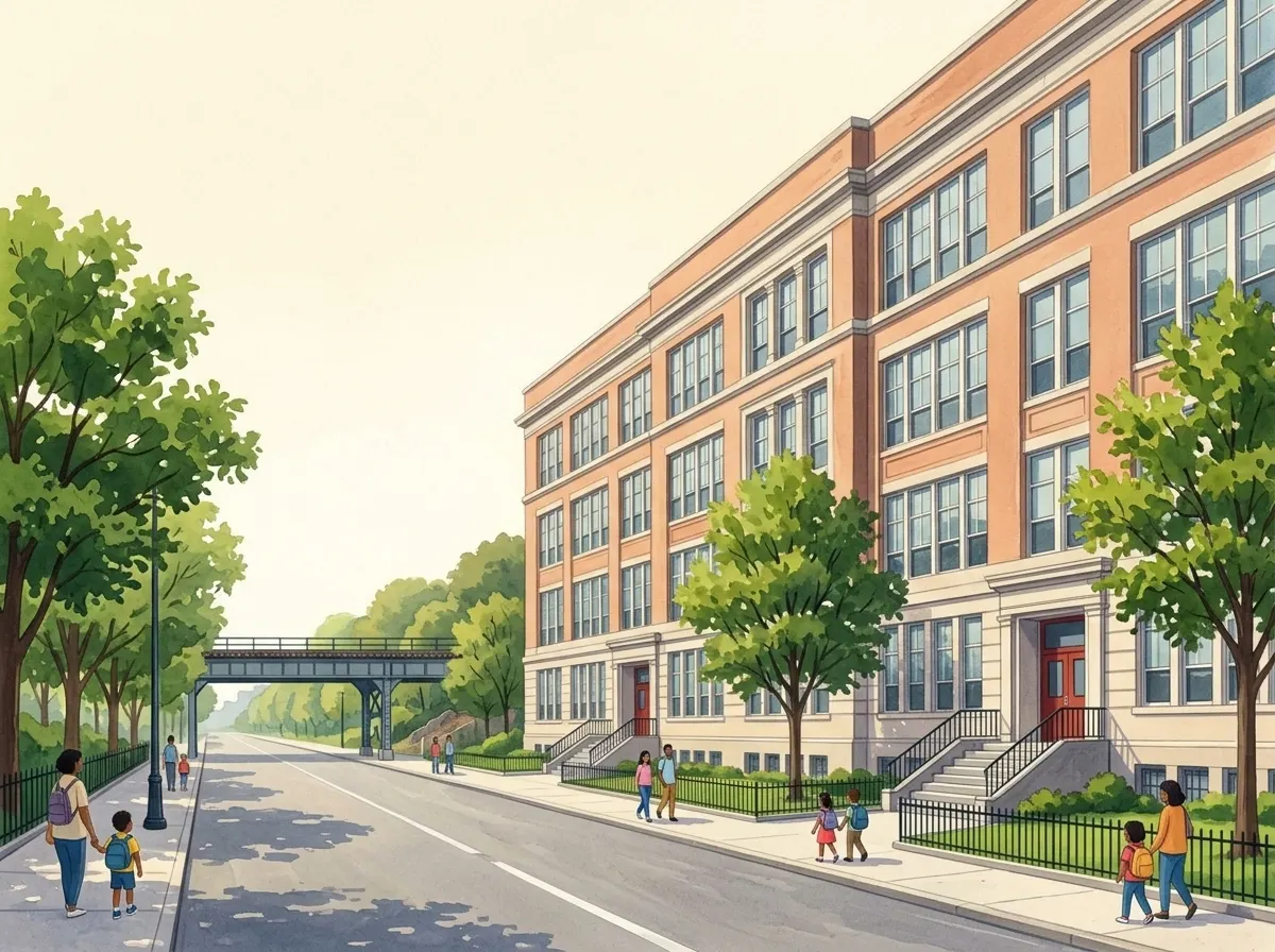 Ilustración de Kingsborough Early College School