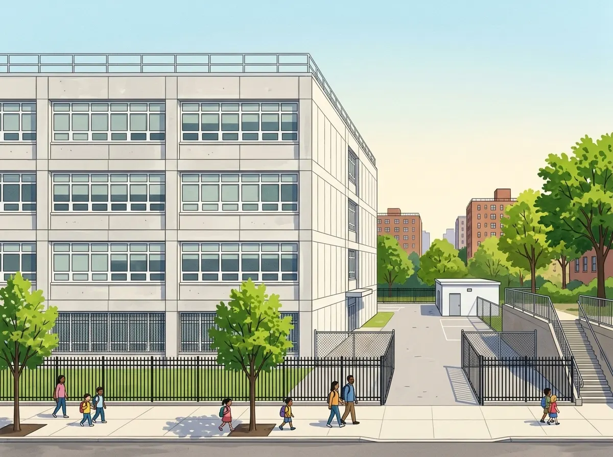 Ilustración de Pan American International High School
