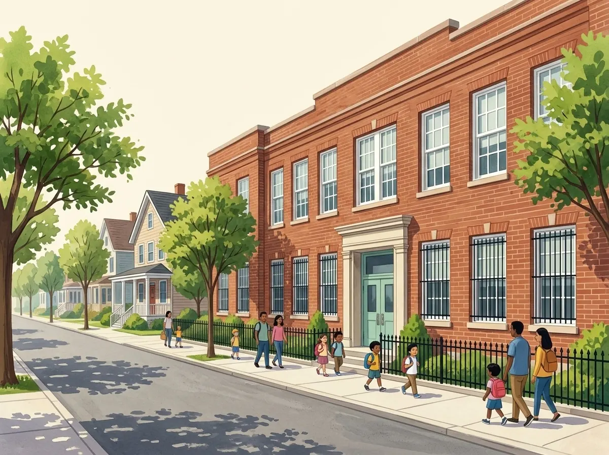 Ilustración de P.S. 191 Mayflower