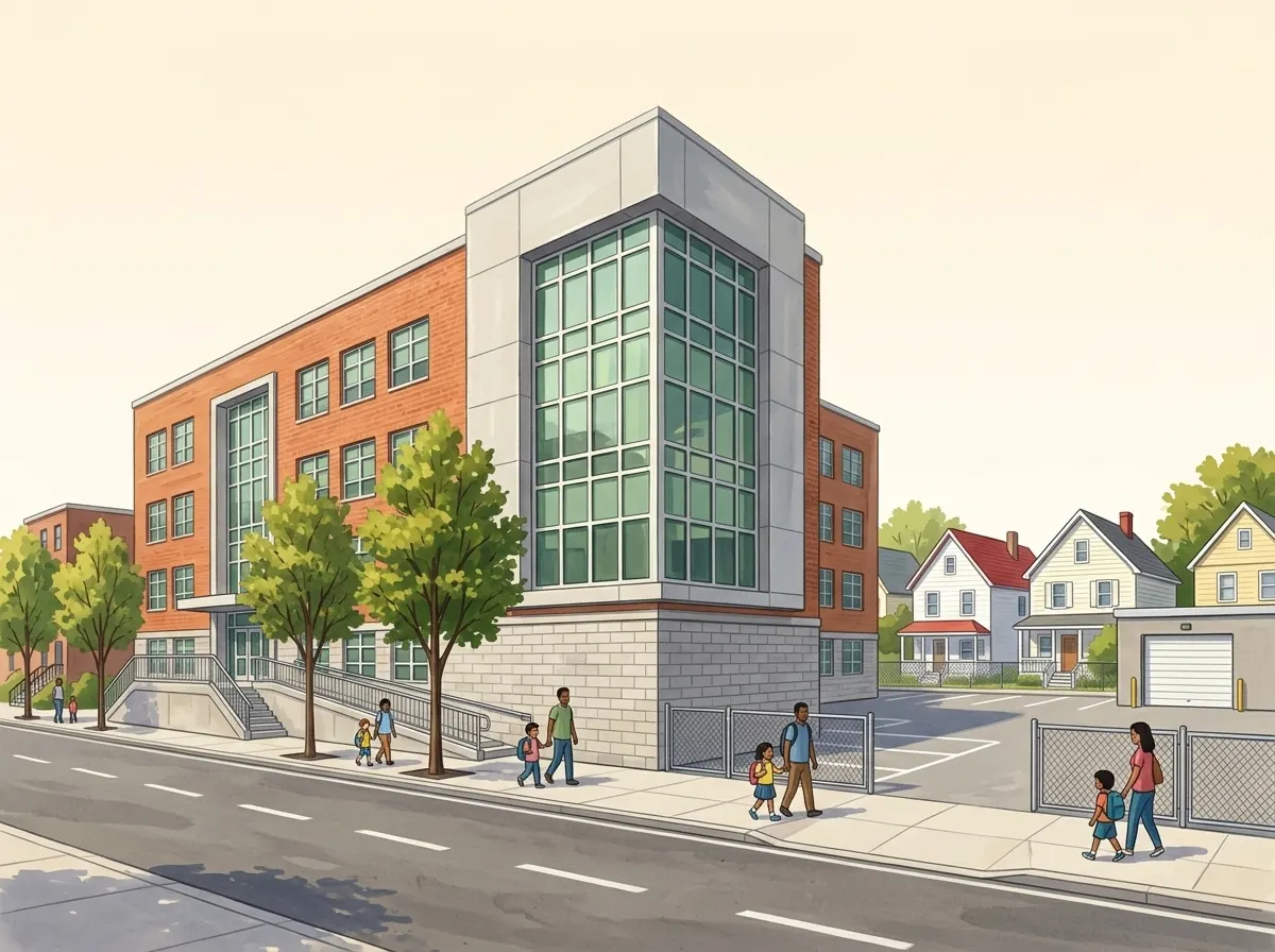 John Adams High School的插图