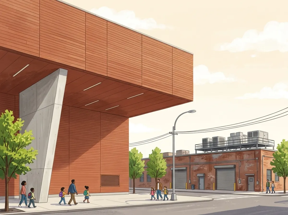 High School for Construction Trades, Engineering and Architecture的插图