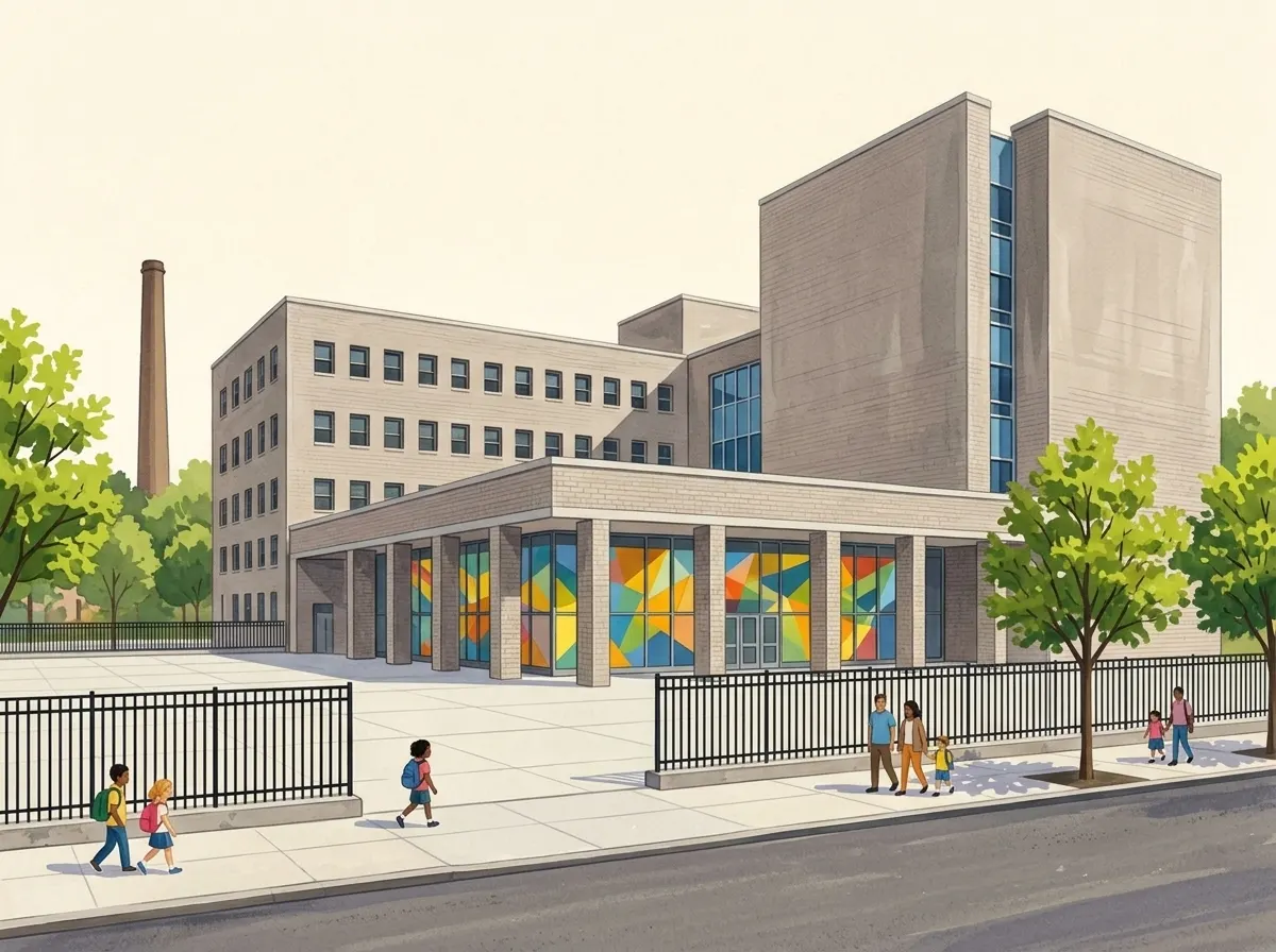 Queens Gateway to Health Sciences Secondary School的插图