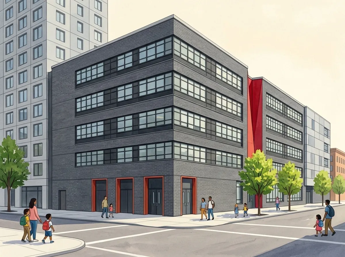 Hunters Point Community Middle School的插图