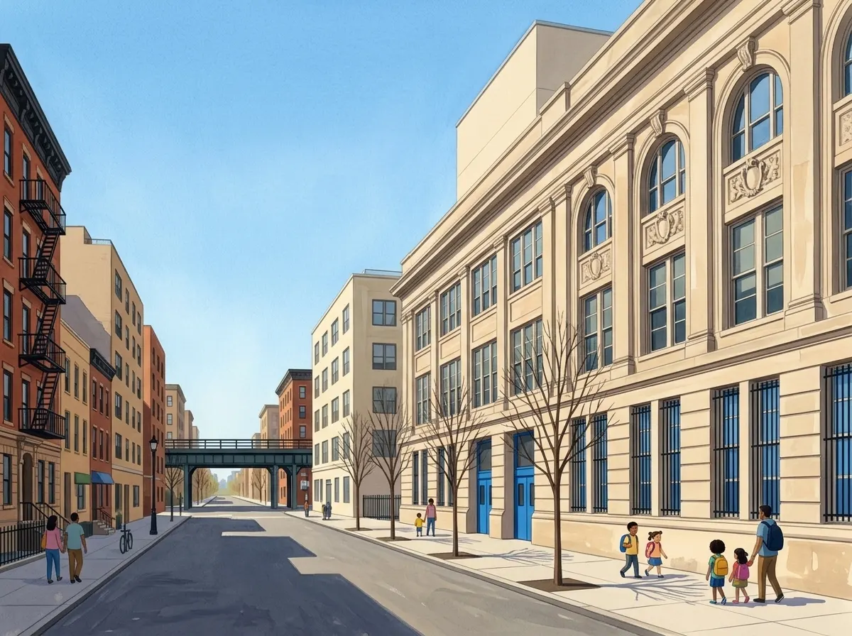 Illustration of EBC High School for Public Service - Bushwick