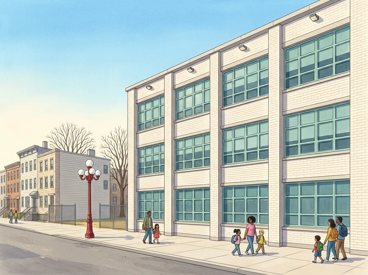 Evergreen Middle School for Urban Exploration的插图