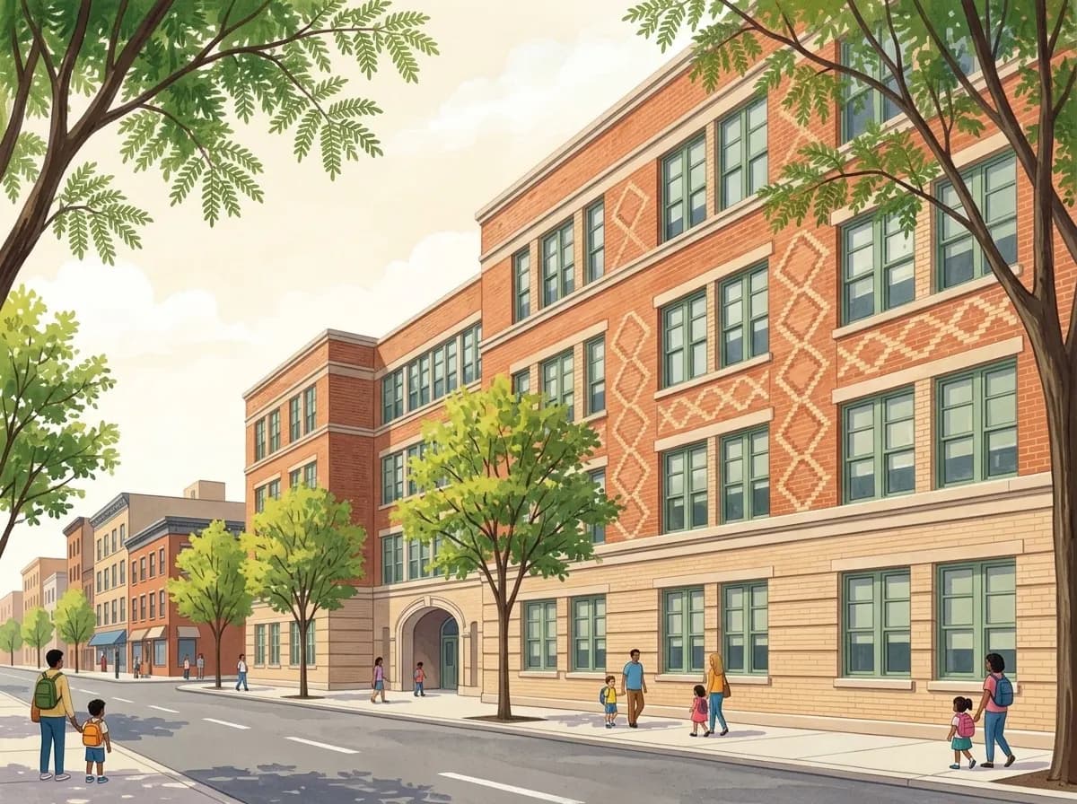 Ilustración de Explore Charter School