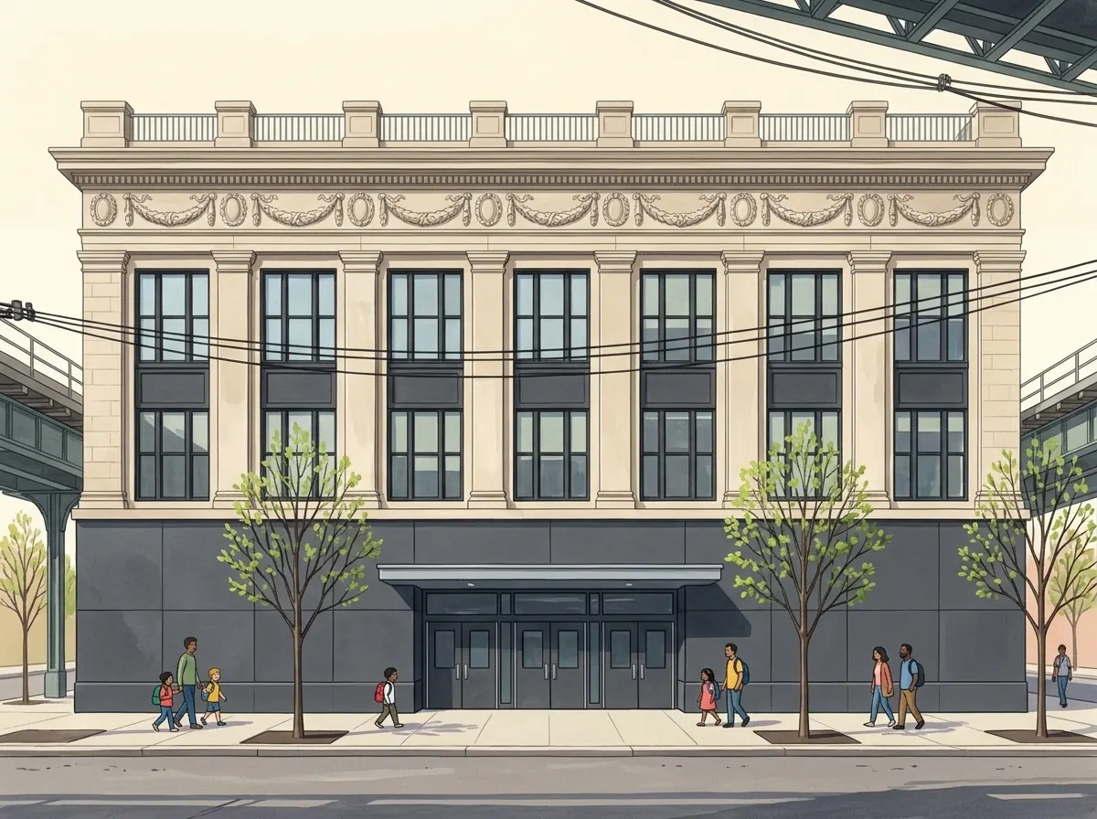 Ilustración de Inwood Academy for Leadership Charter School