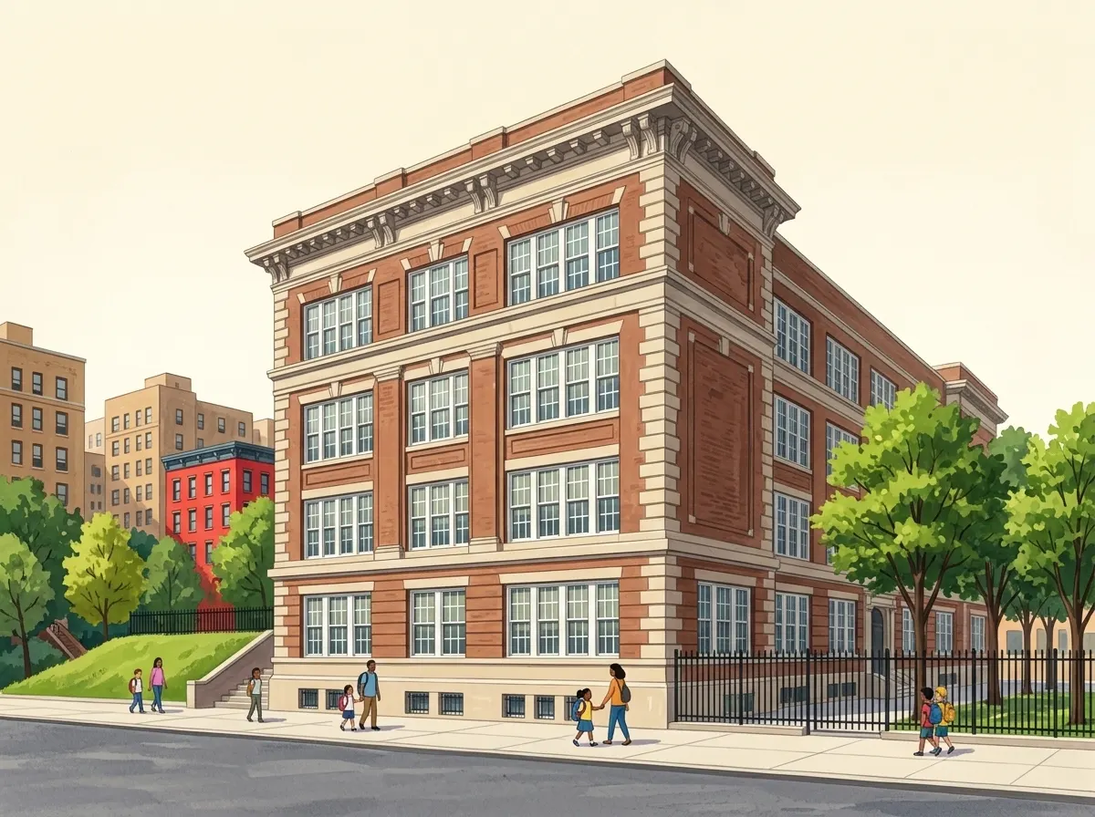 Illustration of Mott Haven Charter School