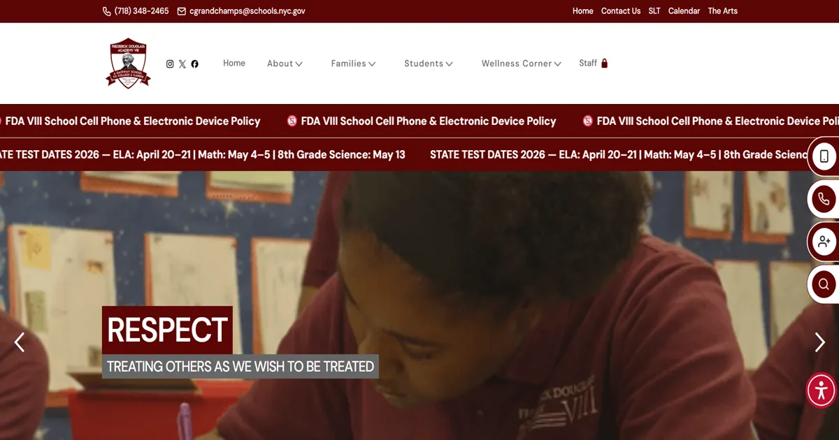 Frederick Douglass Academy VIII Middle School