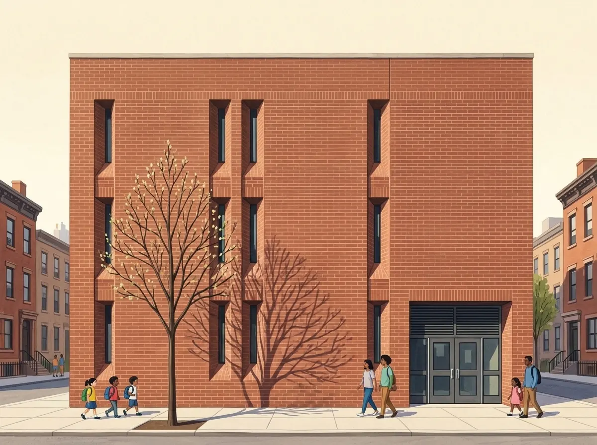 Ilustración de Hunter College High School