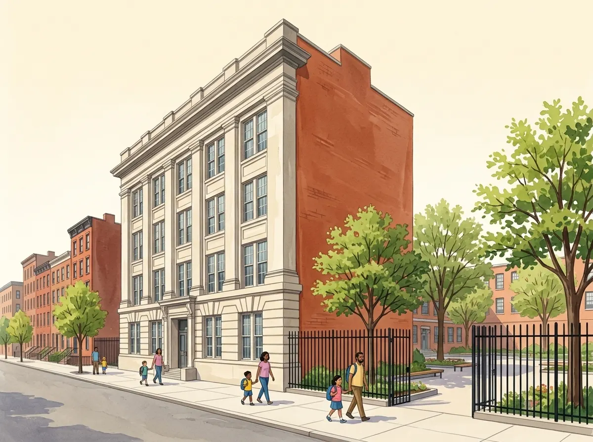 Ilustración de University Neighborhood High School