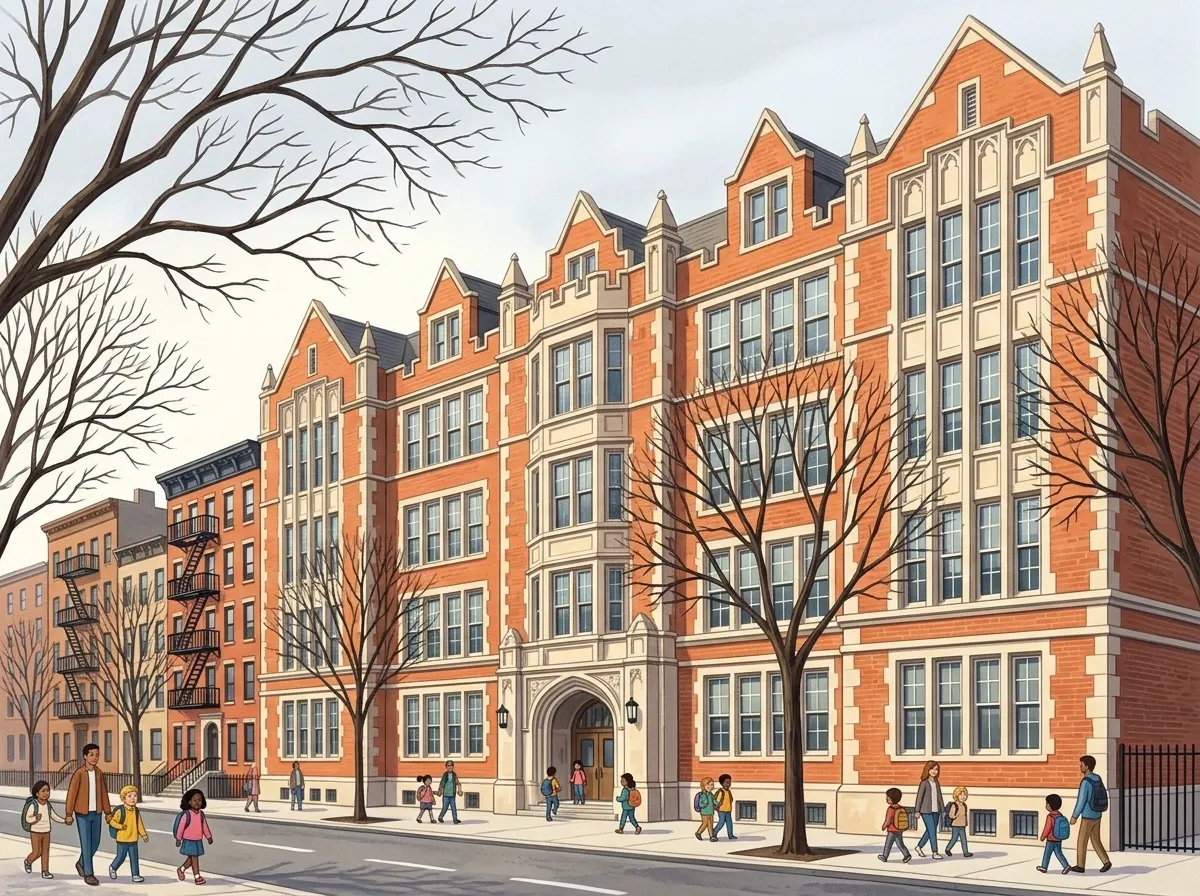 Ilustración de East Side Community School