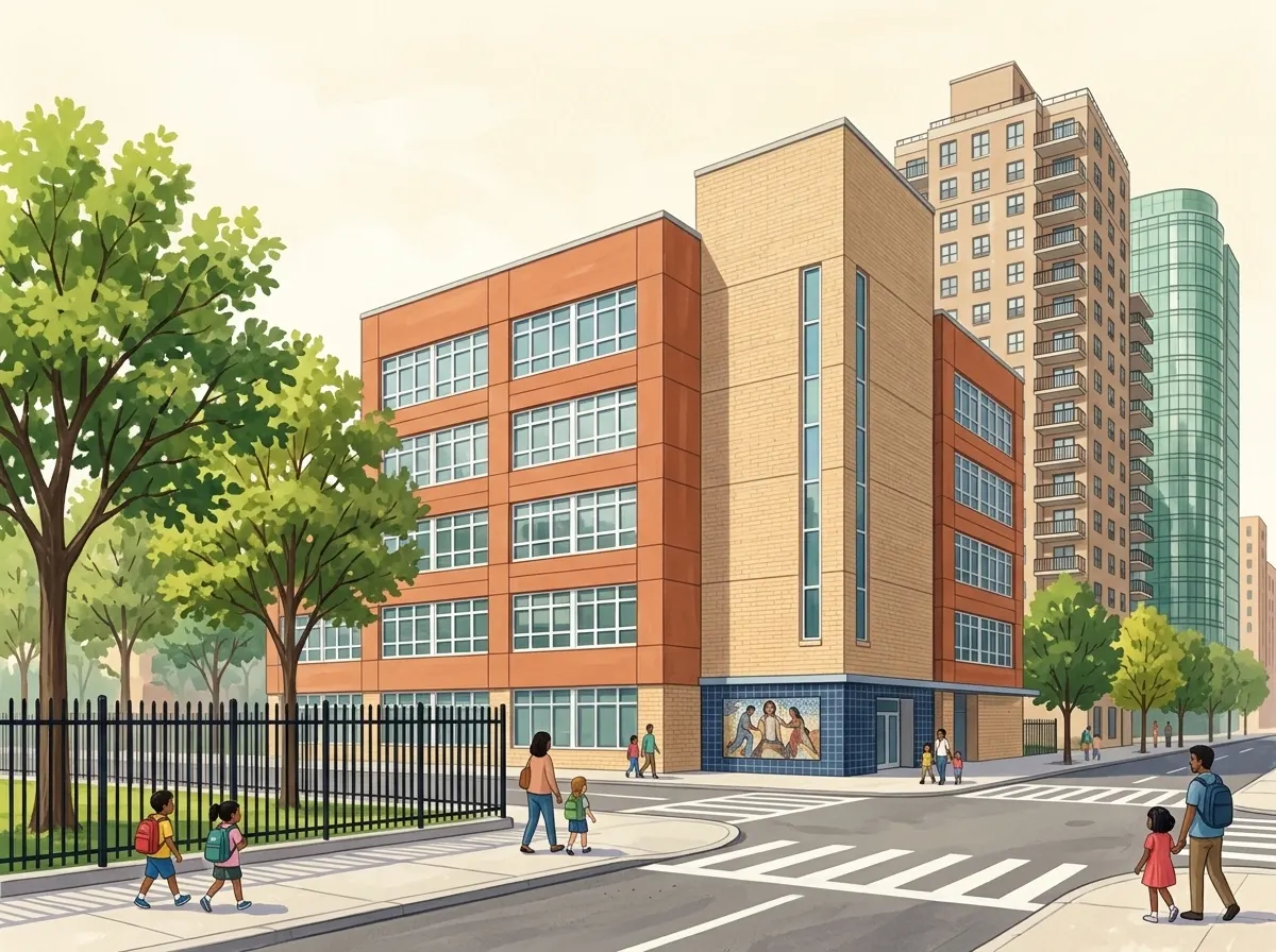 Illustration of The River School