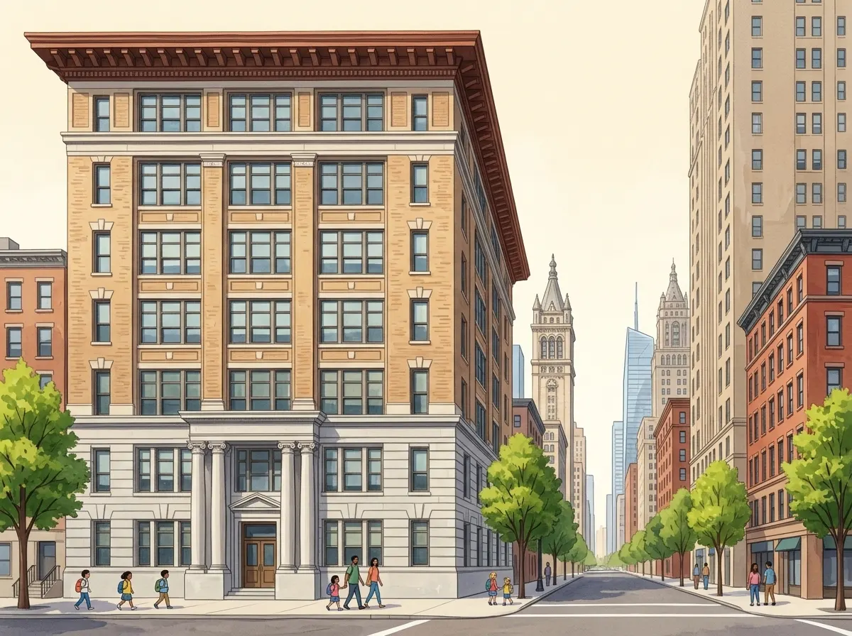 International High School at Union Square的插图