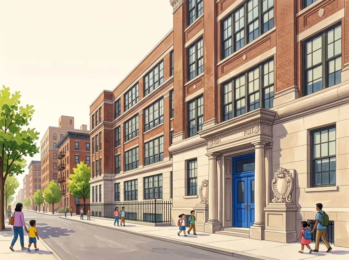 Illustration of Vanguard High School