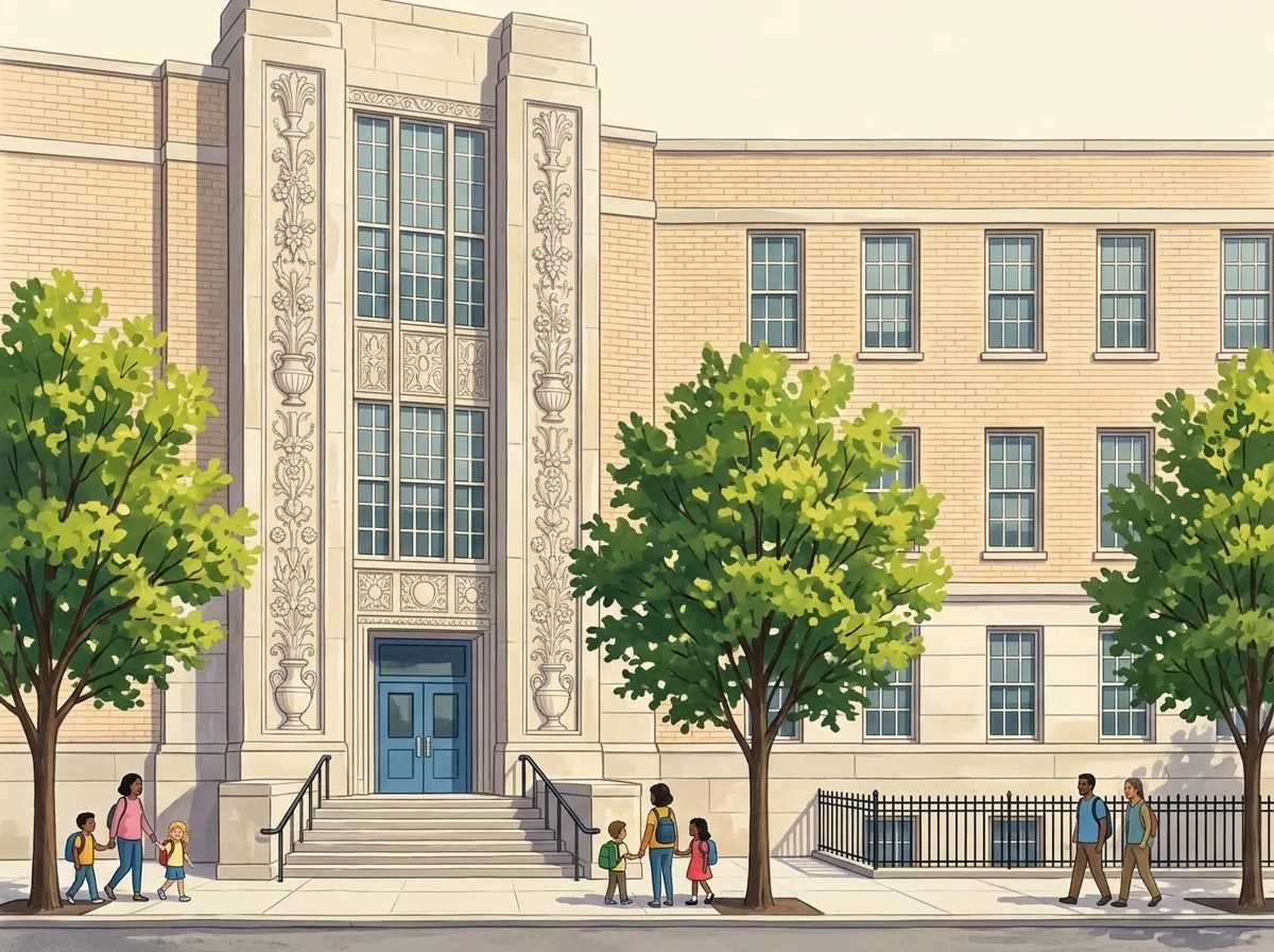 Illustration of Lafayette Academy