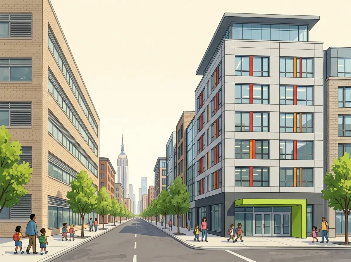 Illustration of Beacon High School