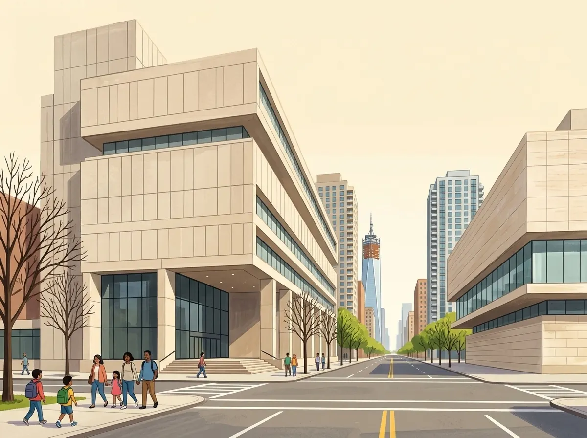 Illustration of Fiorello H. LaGuardia High School of Music & Art and Performing Arts