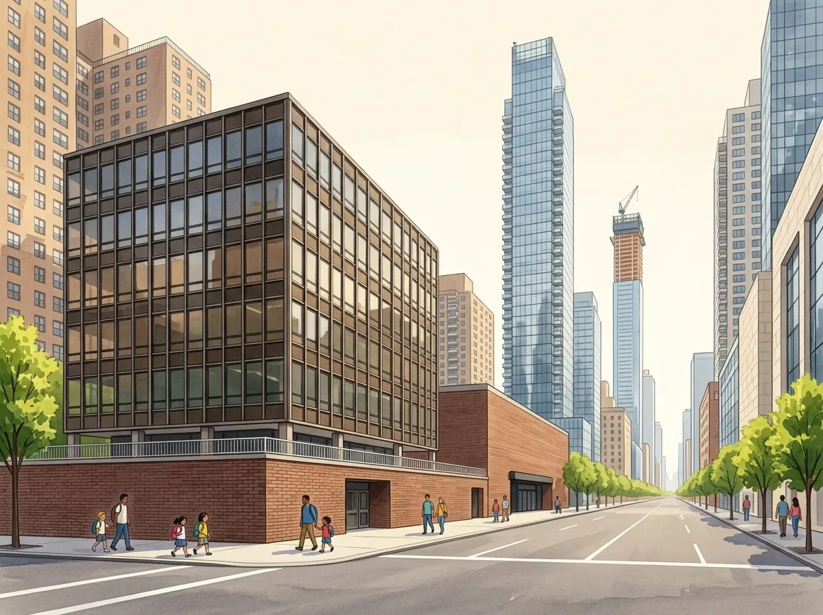 Illustration of High School for Law, Advocacy and Community Justice