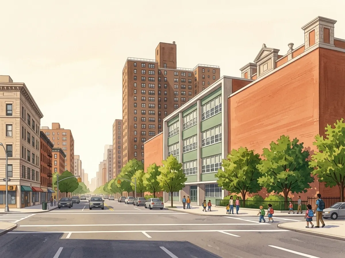 Illustration of Central Park East I