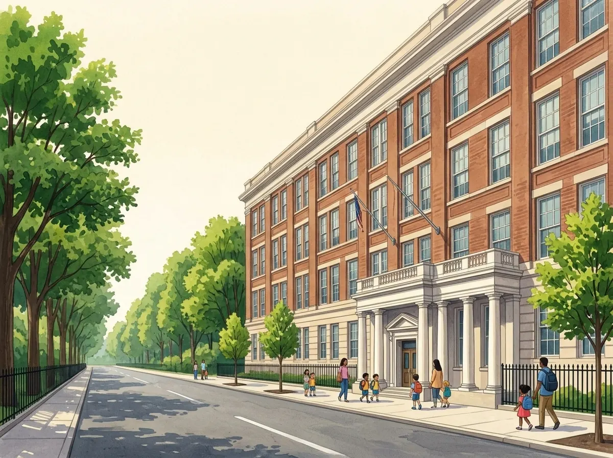 Ilustración de Eagle Academy for Young Men of Harlem