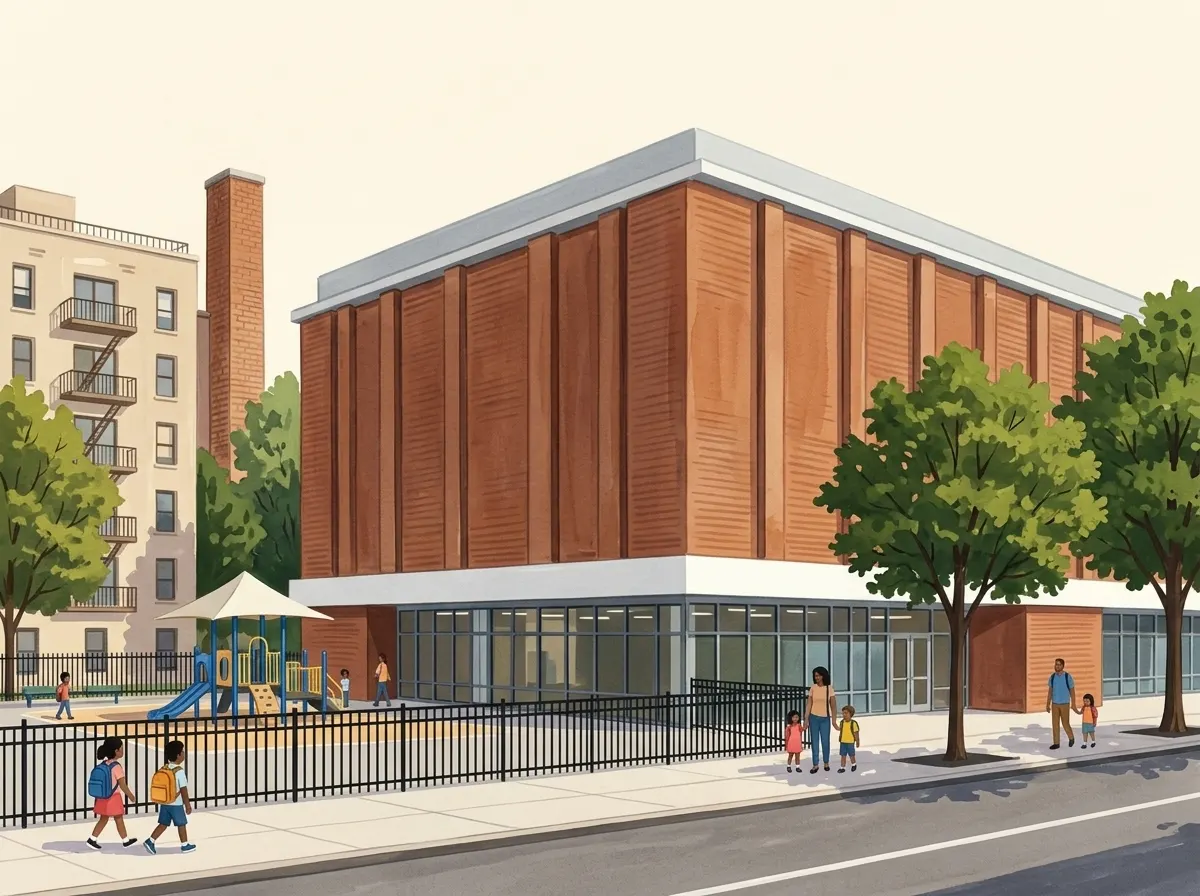 Illustration of The Urban Assembly School for Global Commerce