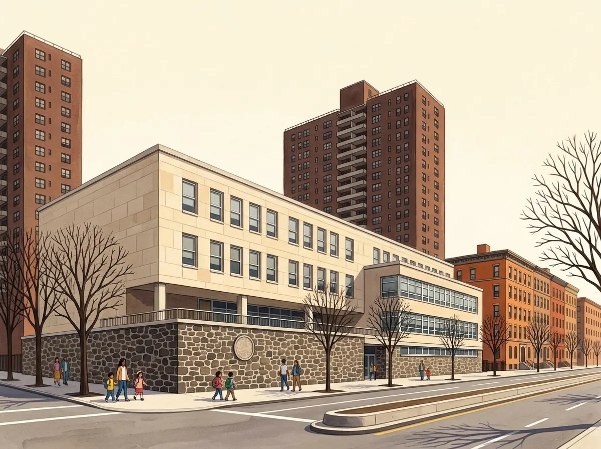 Illustration of Frederick Douglass Academy