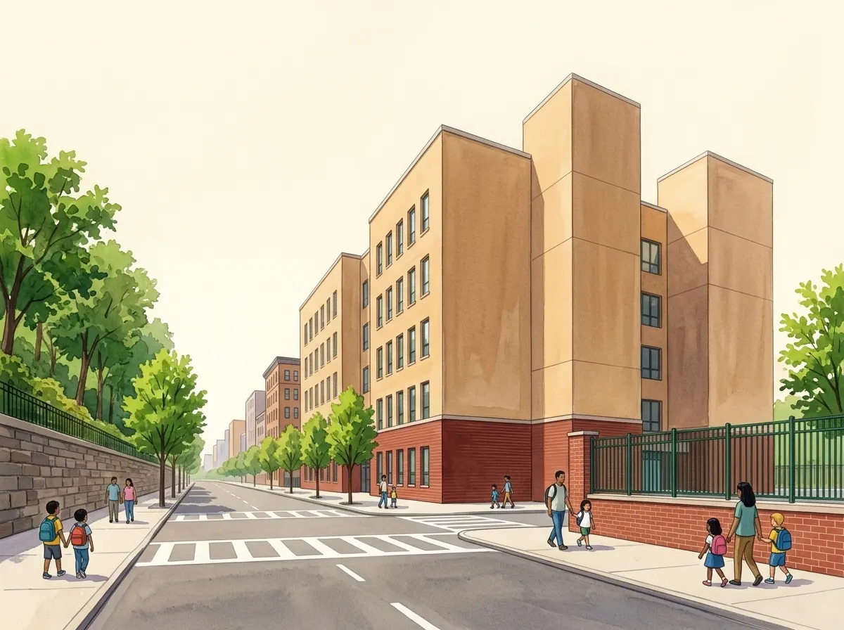 Illustration of City College Magnet School of the Arts