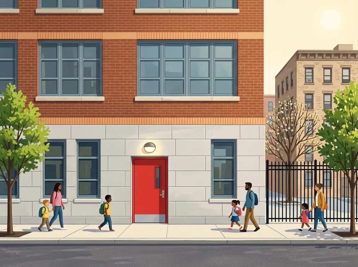 Ilustración de Gregorio Luperon High School for Science and Mathematics