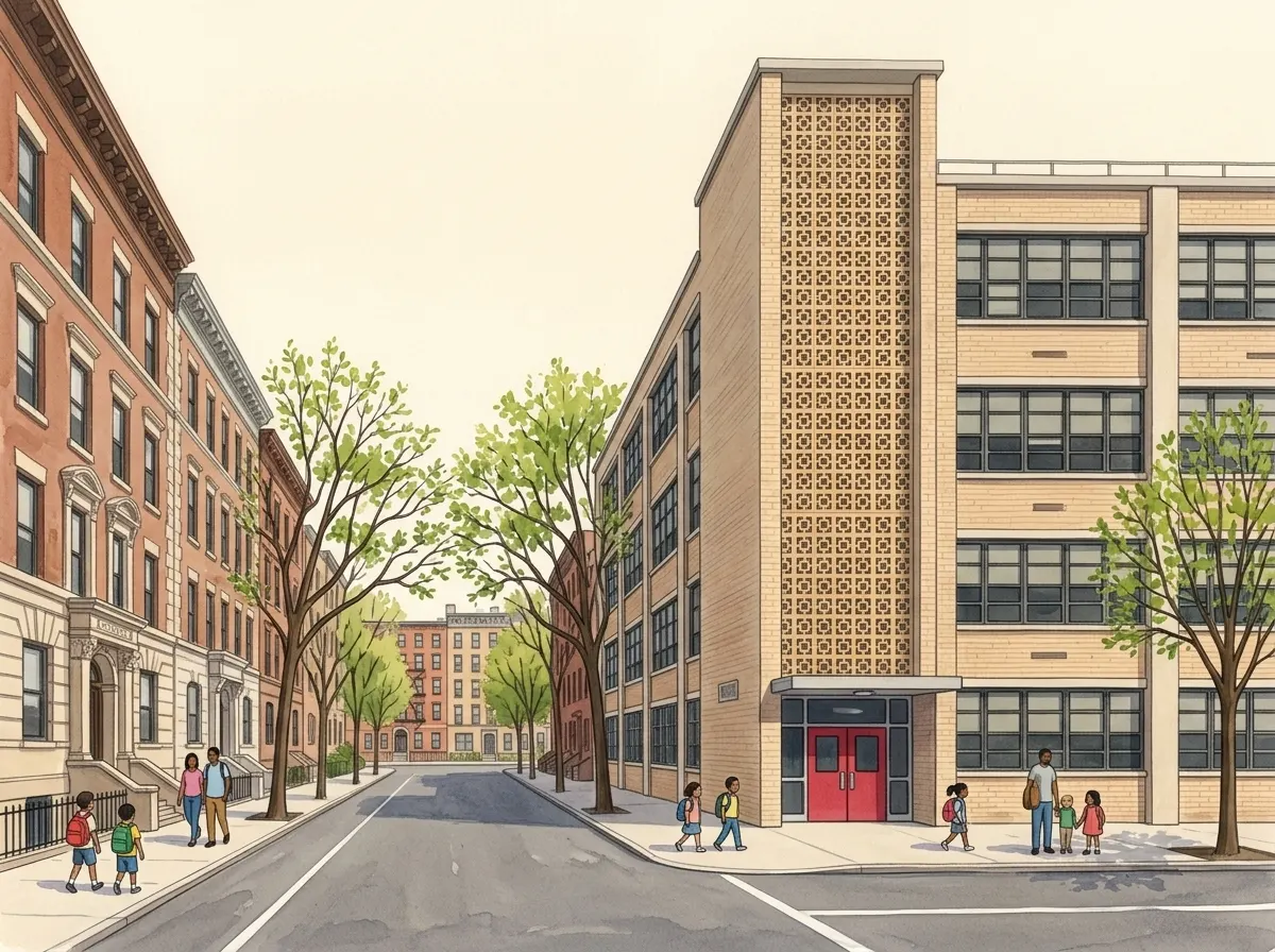 Illustration of Young Leaders Elementary School