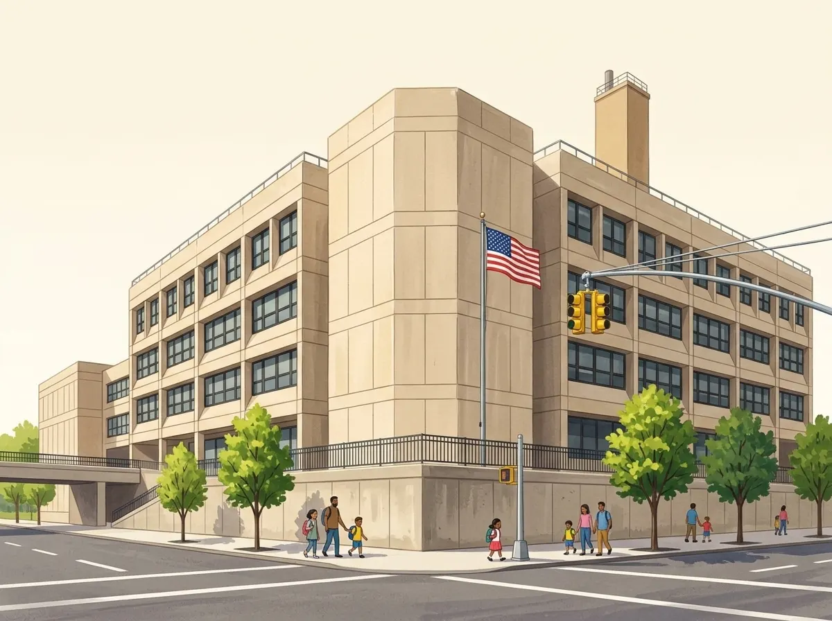 Ilustración de Pelham Lab High School