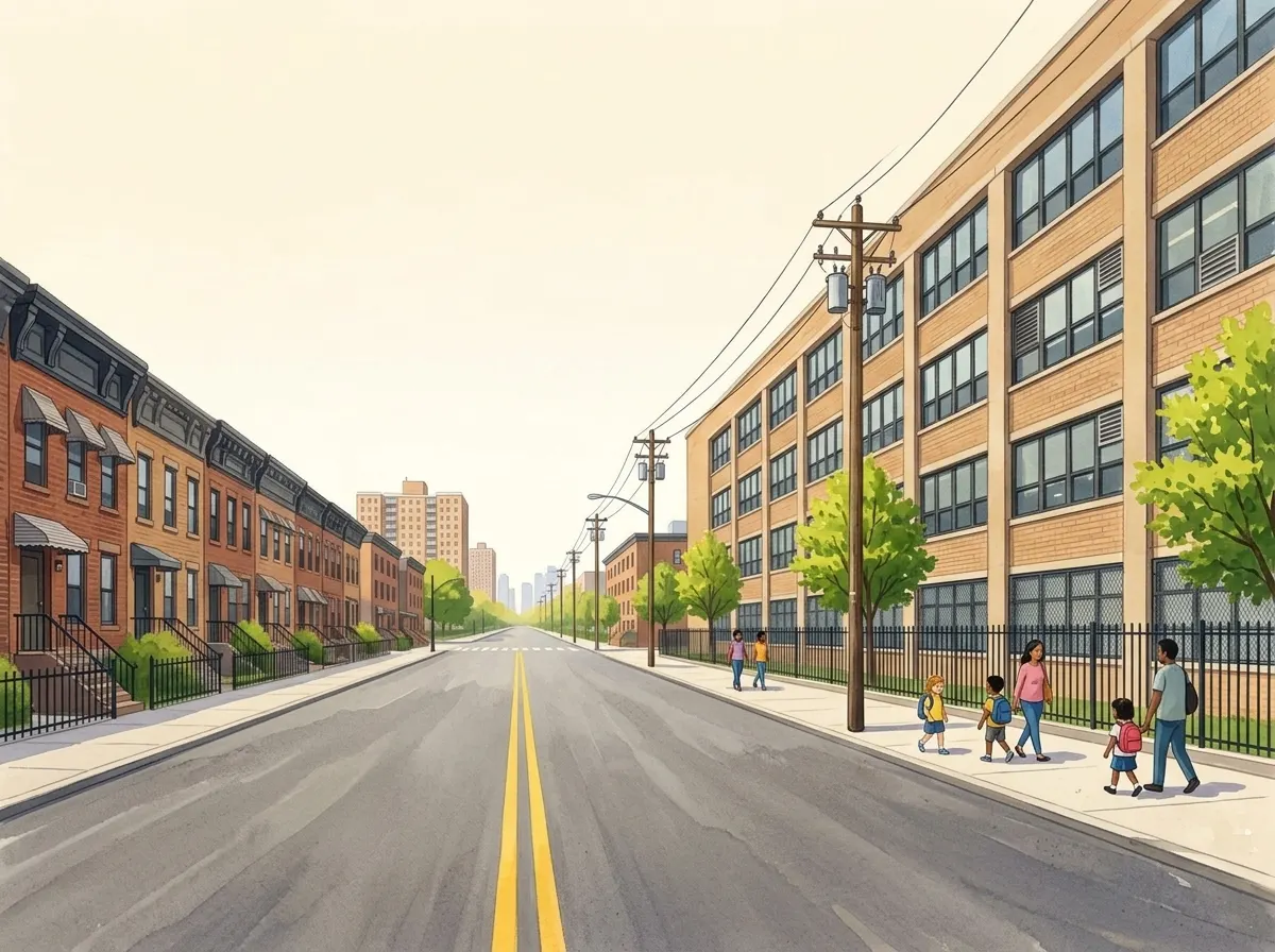 Ilustración de The Bronx Mathematics Preparatory School