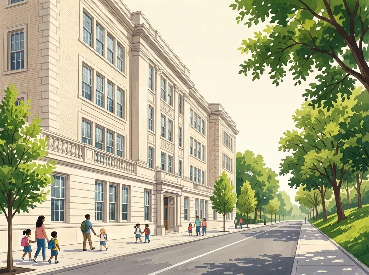 Illustration of P.S./M.S. 004 Crotona Park West