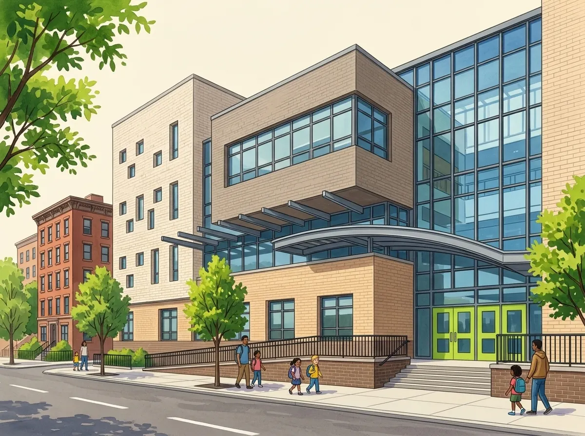 The Highbridge Green School的插图