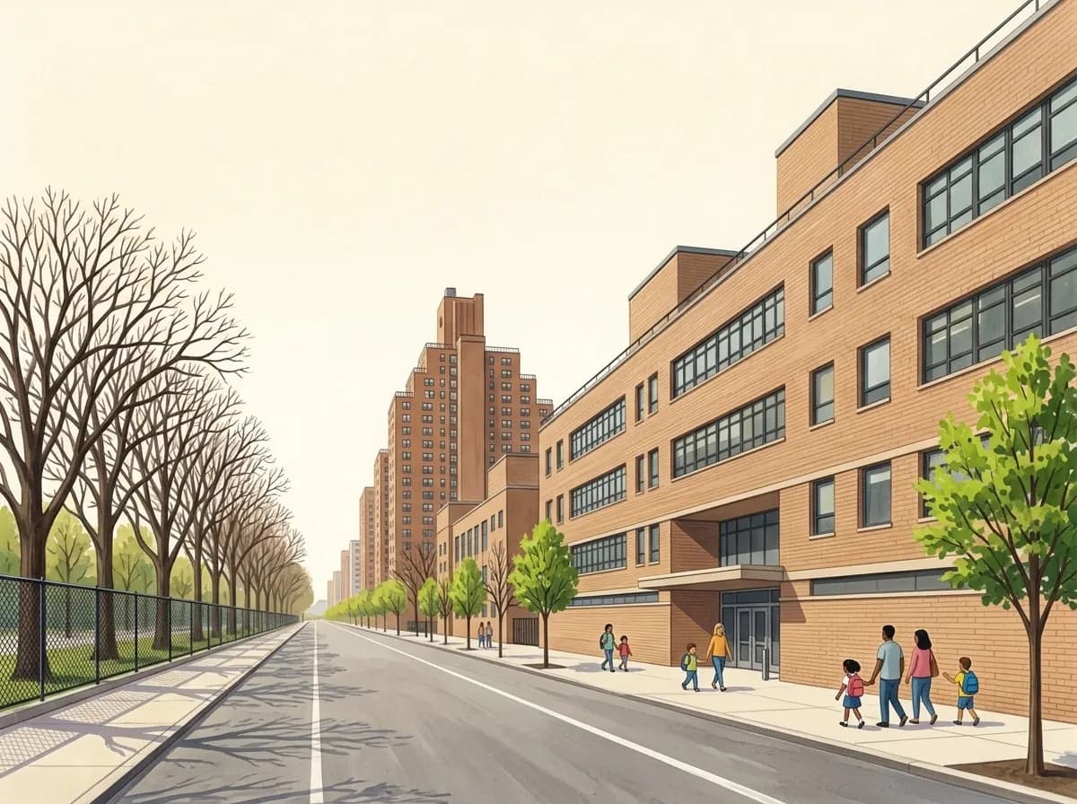 Illustration of P.S. 205 Fiorello LaGuardia