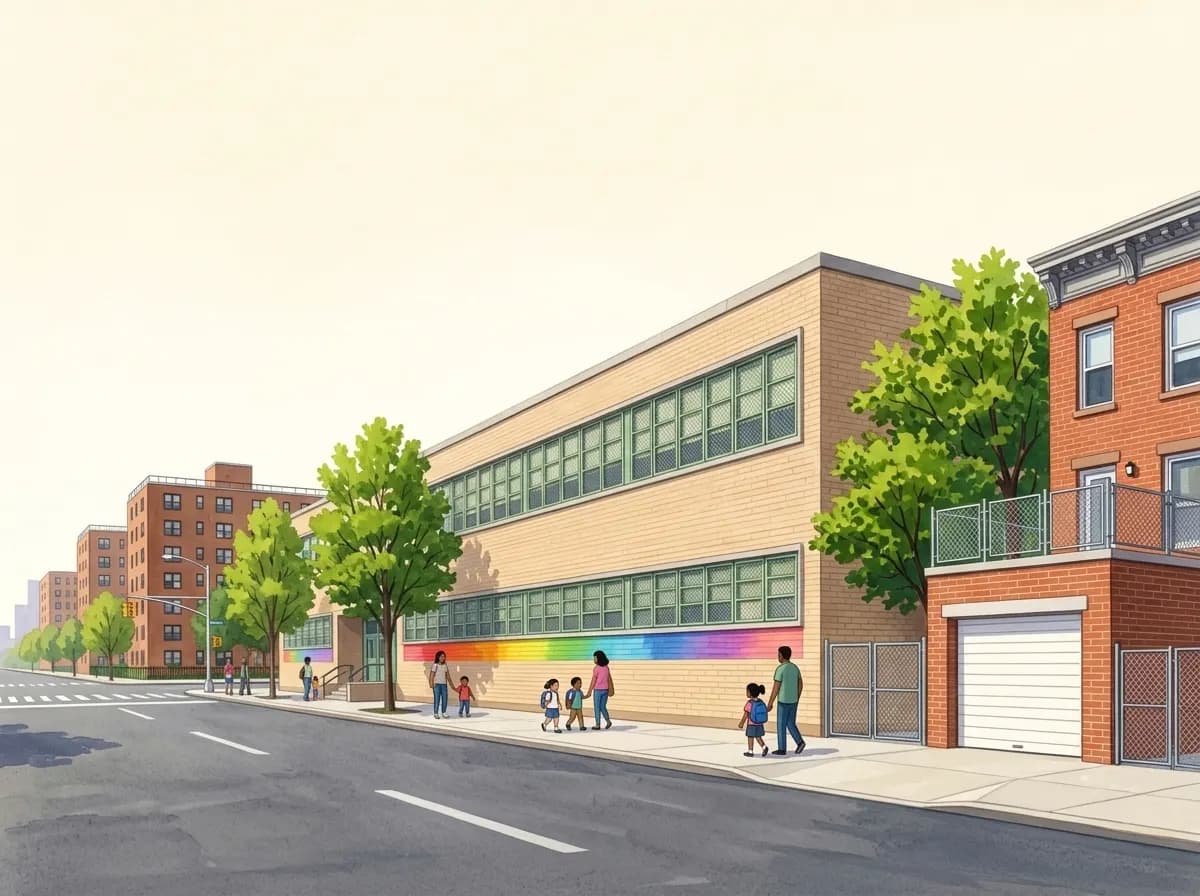 Ilustración de The New School for Leadership and Journalism