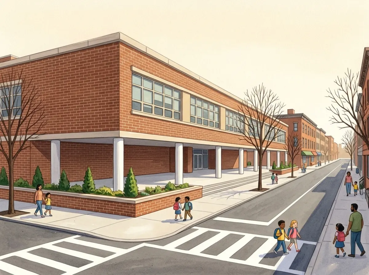 Illustration of P.S. 175 City Island